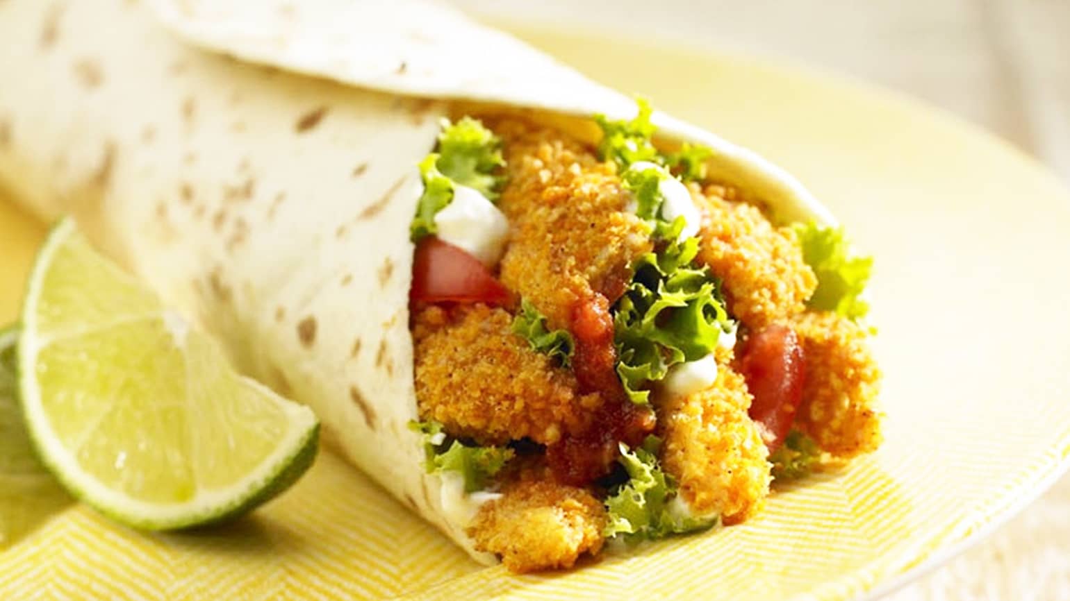 crispy chicken fajitas